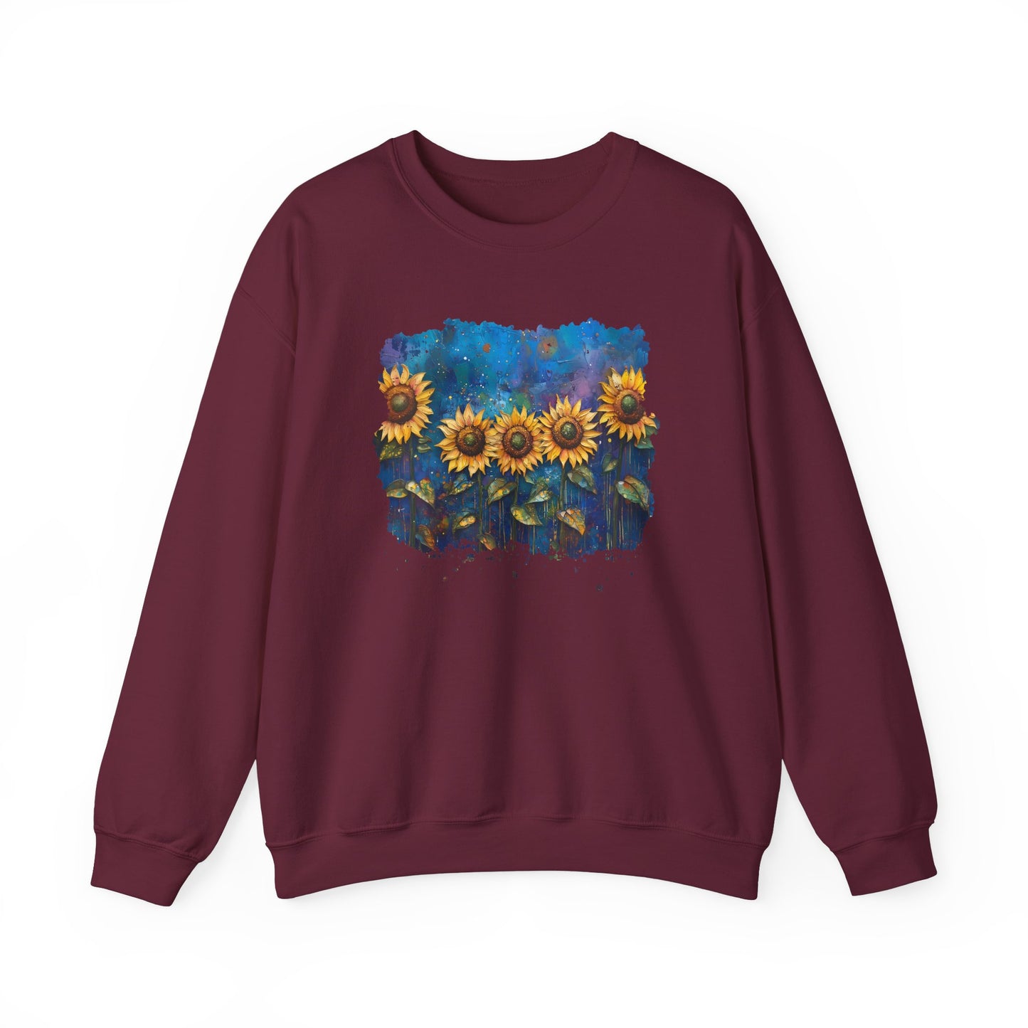 Midnight Sunflower - Sweatshirt [A CELEBRATION OF NATURE & LIGHT]