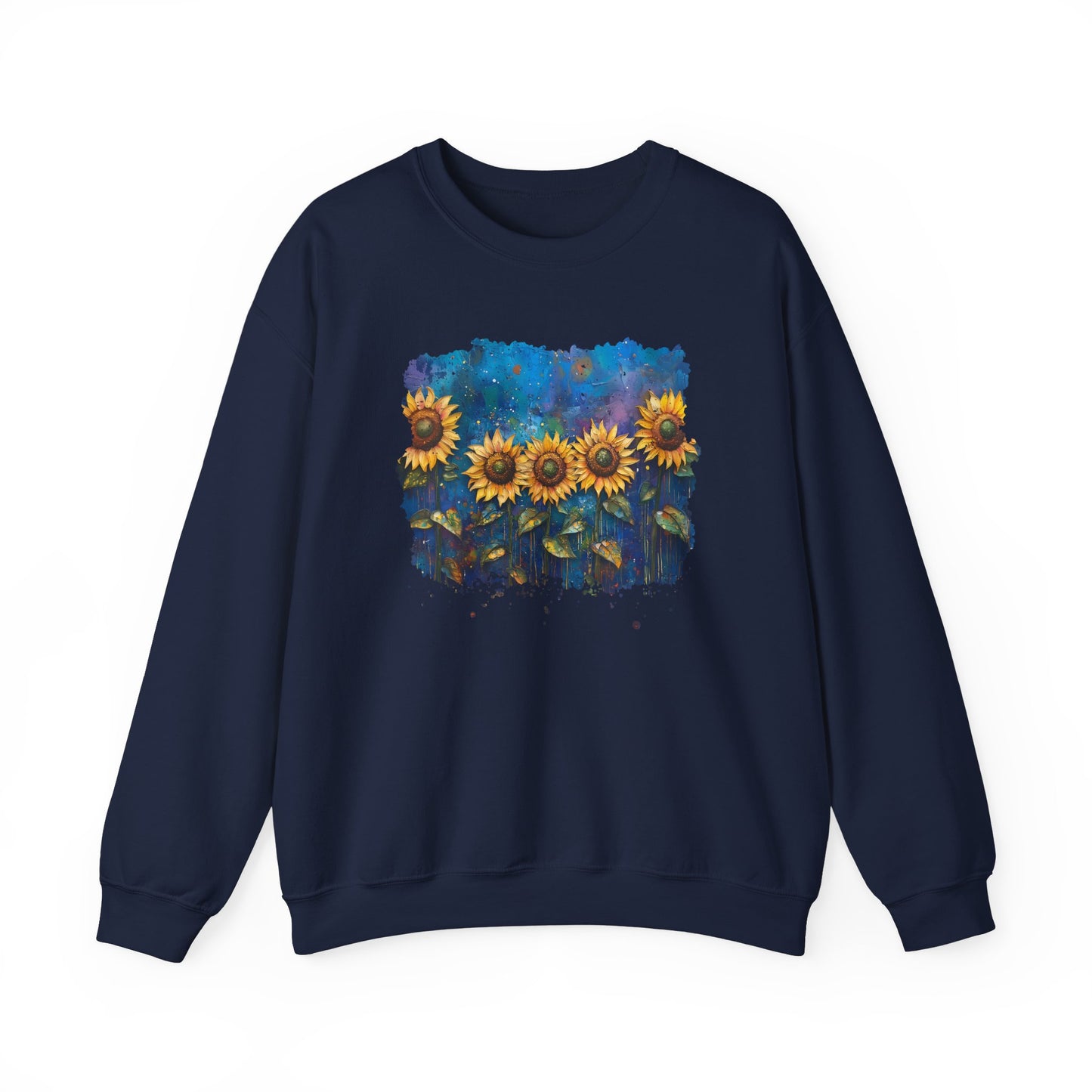 Midnight Sunflower - Sweatshirt [A CELEBRATION OF NATURE & LIGHT]