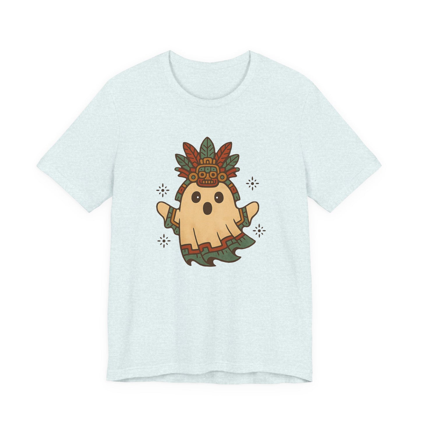 Aztec Ghost – Unisex T-Shirt [Spooky Meets Ancient Style]