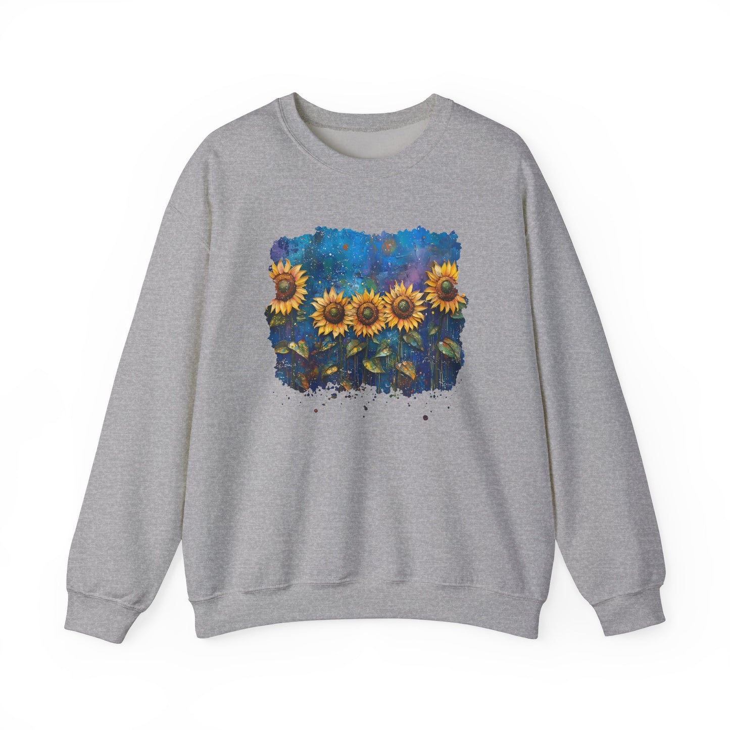 Midnight Sunflower - Sweatshirt [A CELEBRATION OF NATURE & LIGHT]