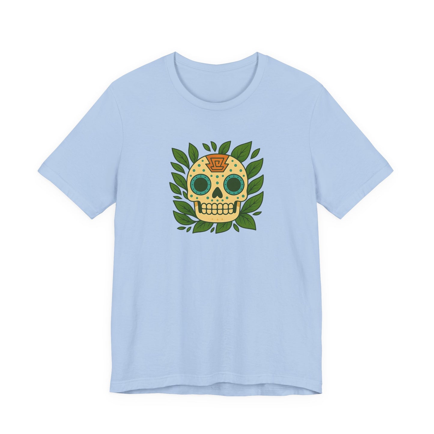 Aztec Skull – Unisex T-Shirt [Bold Tribal Nature Design]