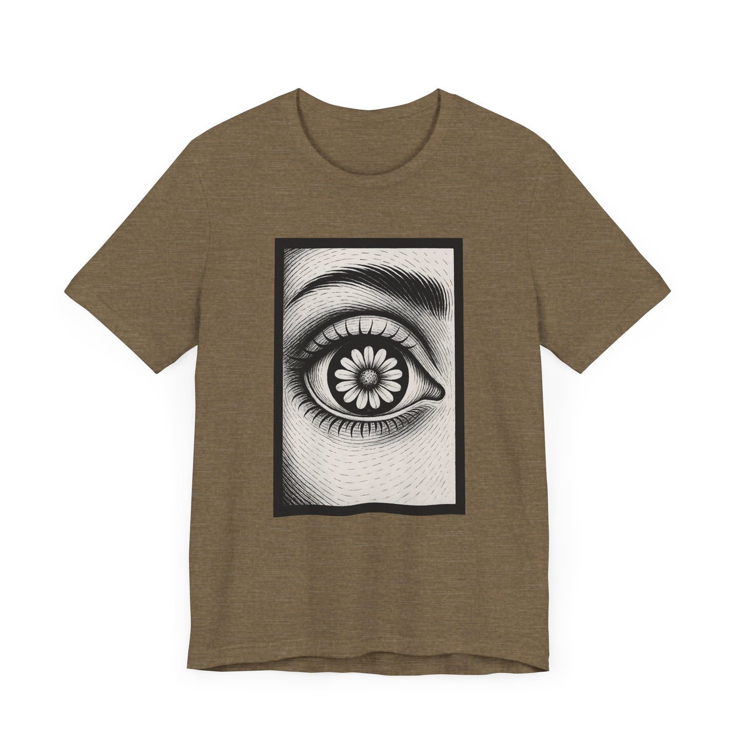 Eye of the Daisy - T-Shirt [FLORAL FOCUS WITH BOTANICAL EDGE!]