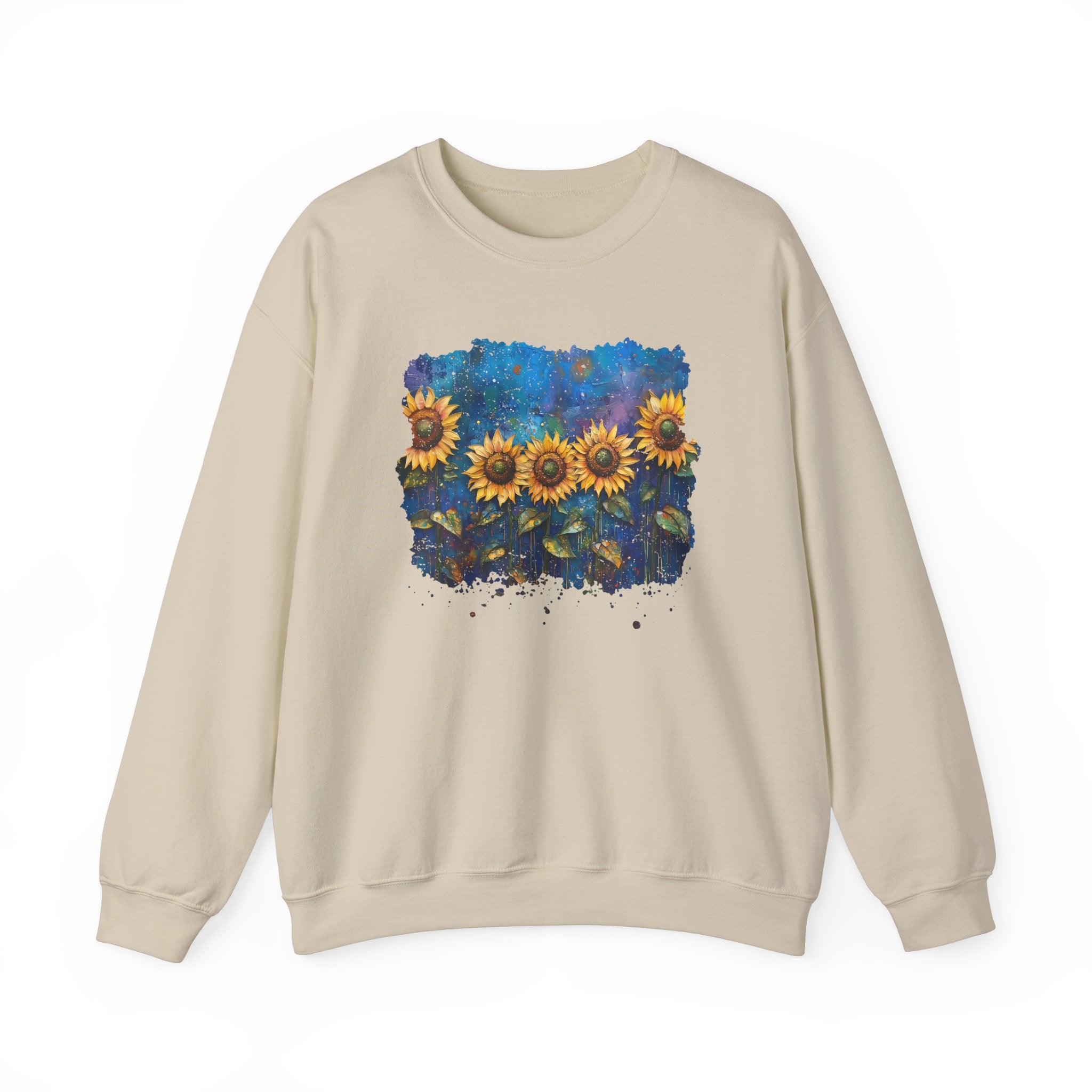 Midnight Sunflower - Sweatshirt [A CELEBRATION OF NATURE