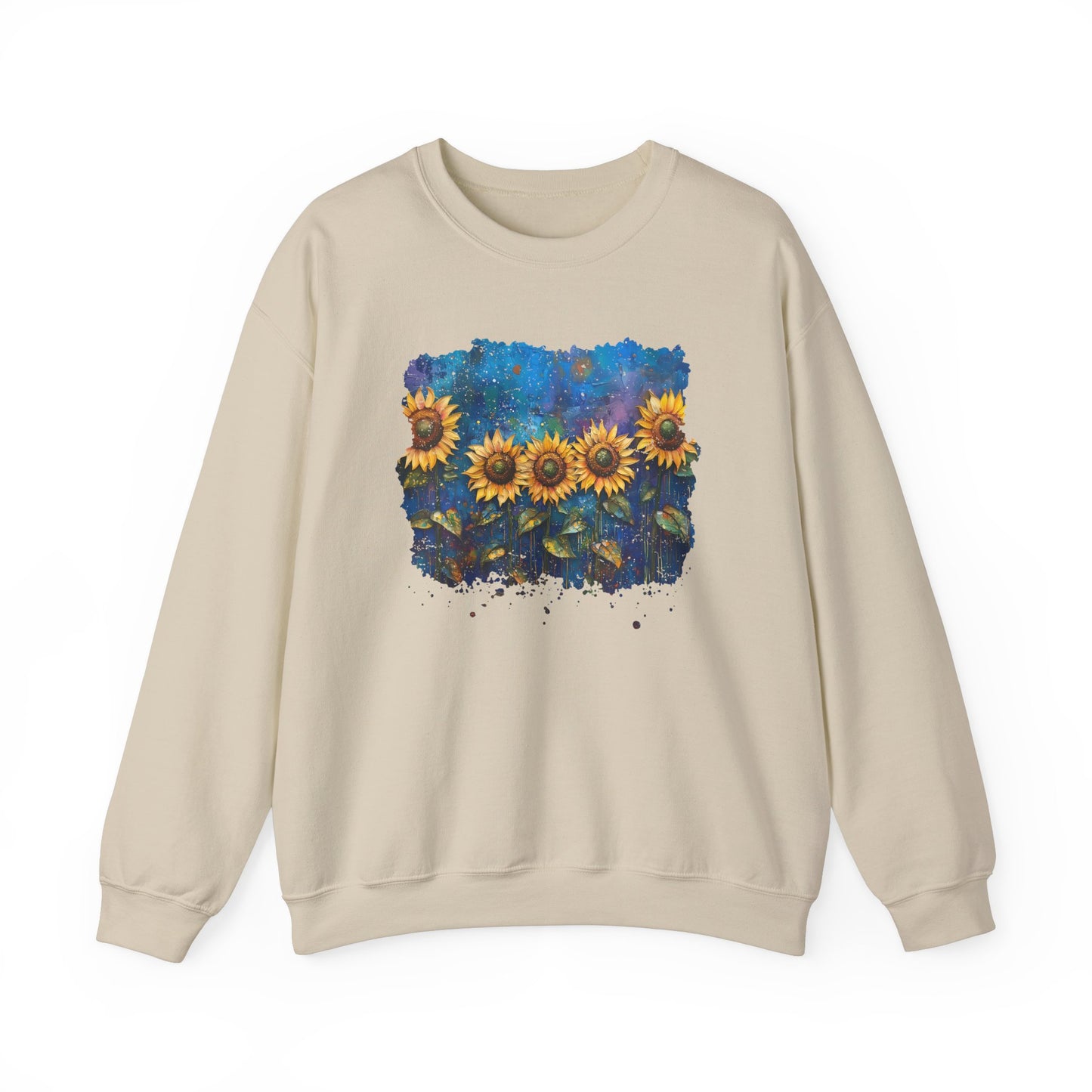 Midnight Sunflower - Sweatshirt [A CELEBRATION OF NATURE & LIGHT]