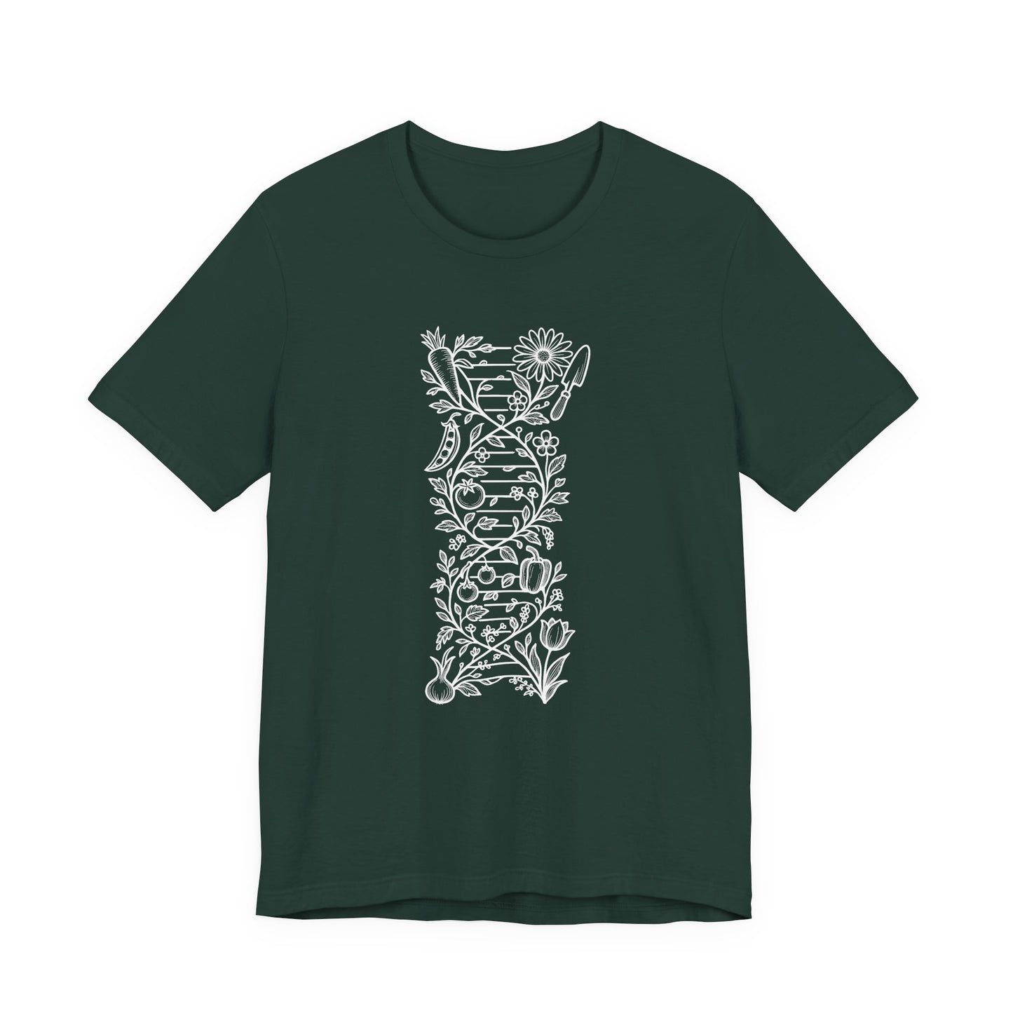 Garden DNA – Unisex T-Shirt [Nature in Your Genes]