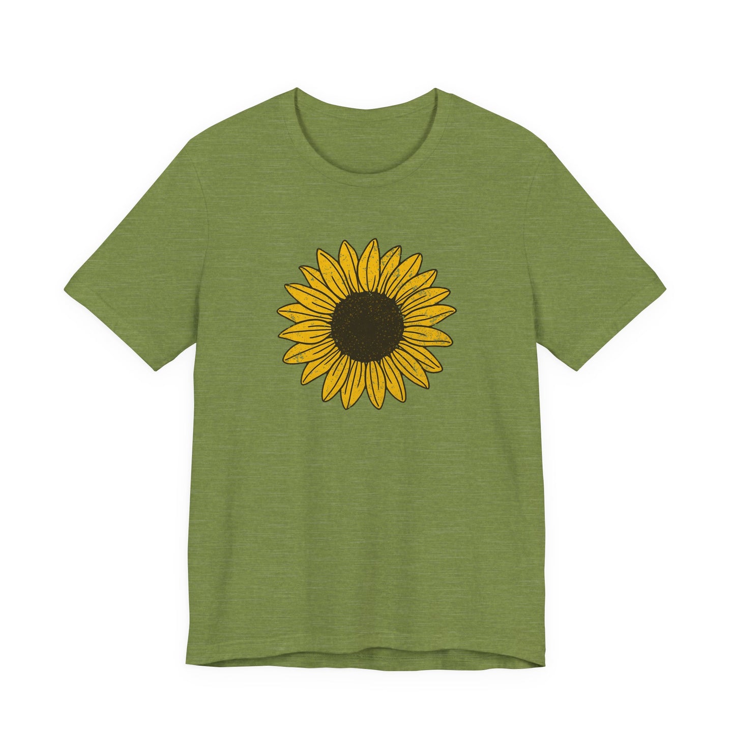 Vintage Sunflower – Unisex T-Shirt [Bright & Bold Floral Style]
