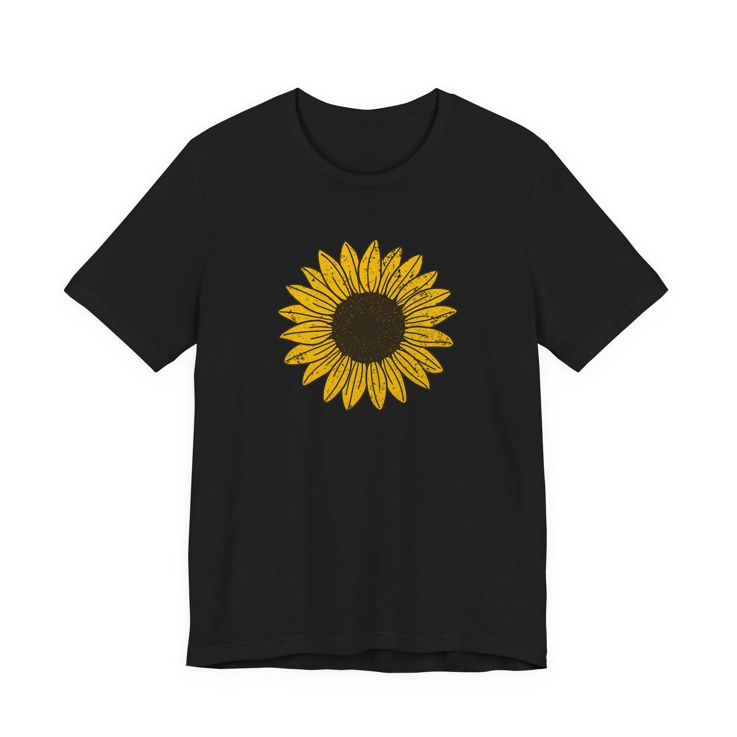 Vintage Sunflower – Unisex T-Shirt [Bright & Bold Floral Style]