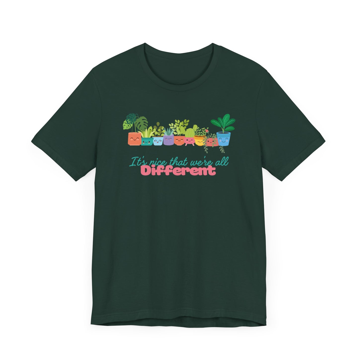 All Different, All Beautiful - Diversity T-Shirt [CELEBRATE UNIQUENESS IN STYLE!]