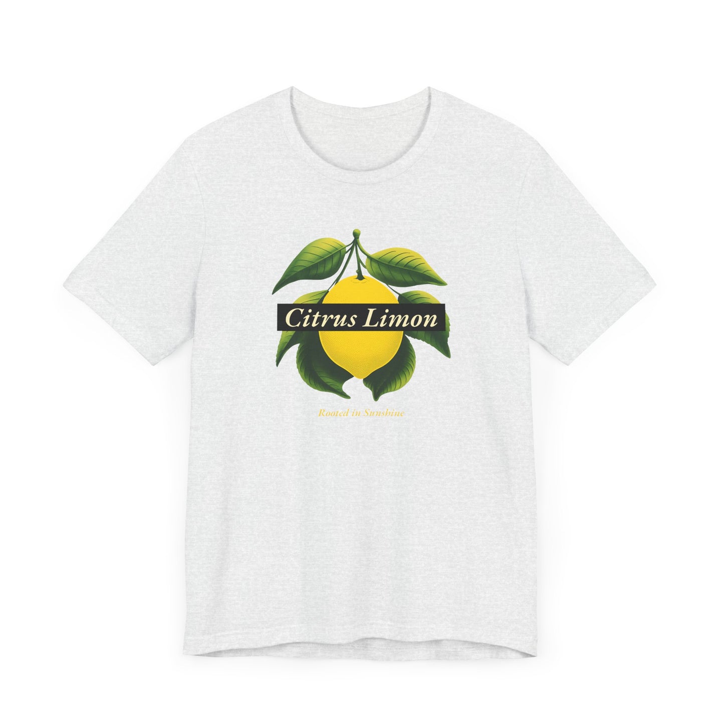 Citrus Limon - Unisex T-Shirt [CLASSIC BOTANICAL ELEGANCE]