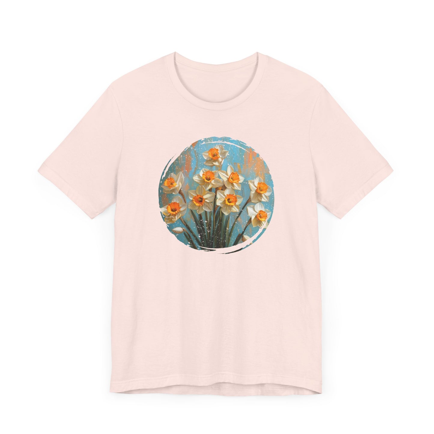 Vintage Daffodil Bloom - T-Shirt [TIMELESS FLORAL BEAUTY!]