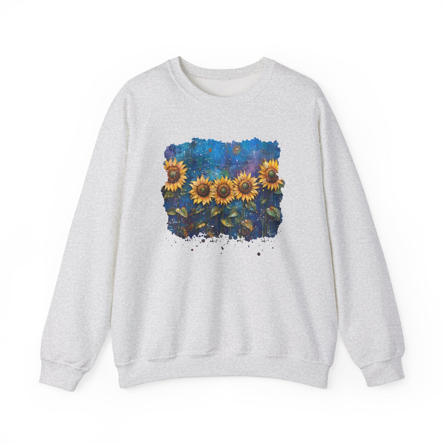 Midnight Sunflower - Sweatshirt [A CELEBRATION OF NATURE & LIGHT]