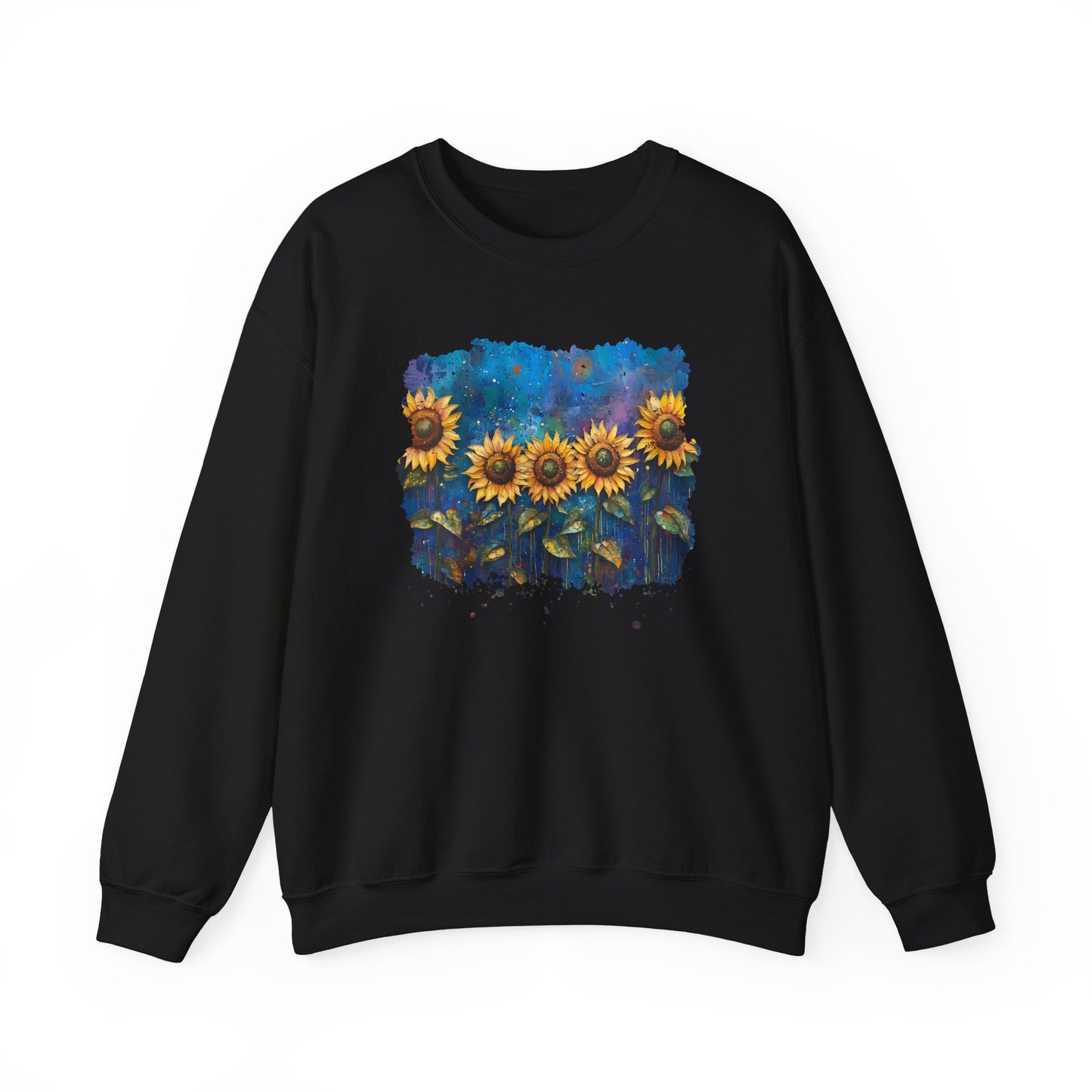 Midnight Sunflower - Sweatshirt [A CELEBRATION OF NATURE & LIGHT]