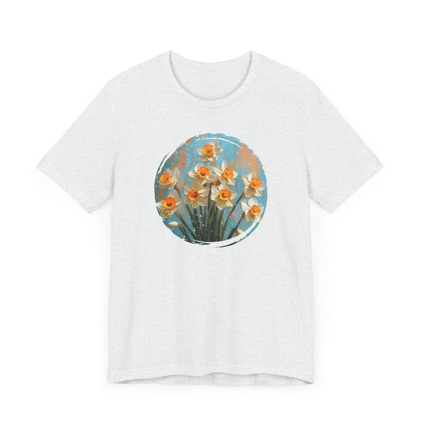 Vintage Daffodil Bloom - T-Shirt [TIMELESS FLORAL BEAUTY!]