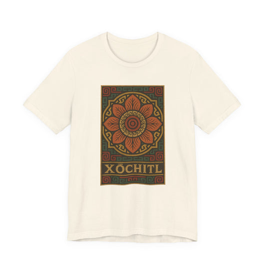 Xochitl – Unisex T-Shirt [Bold Aztec-Inspired Design]