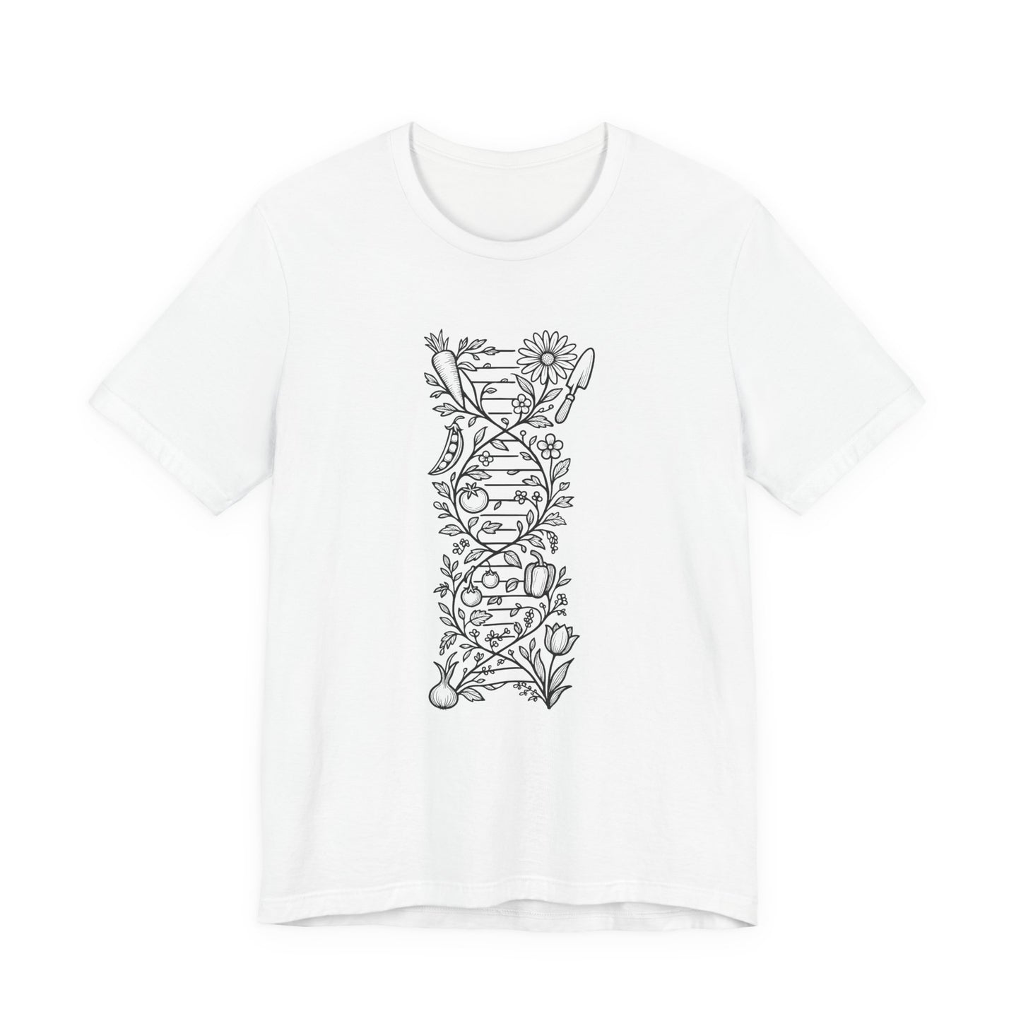 Garden DNA – Unisex T-Shirt [Nature in Your Genes]