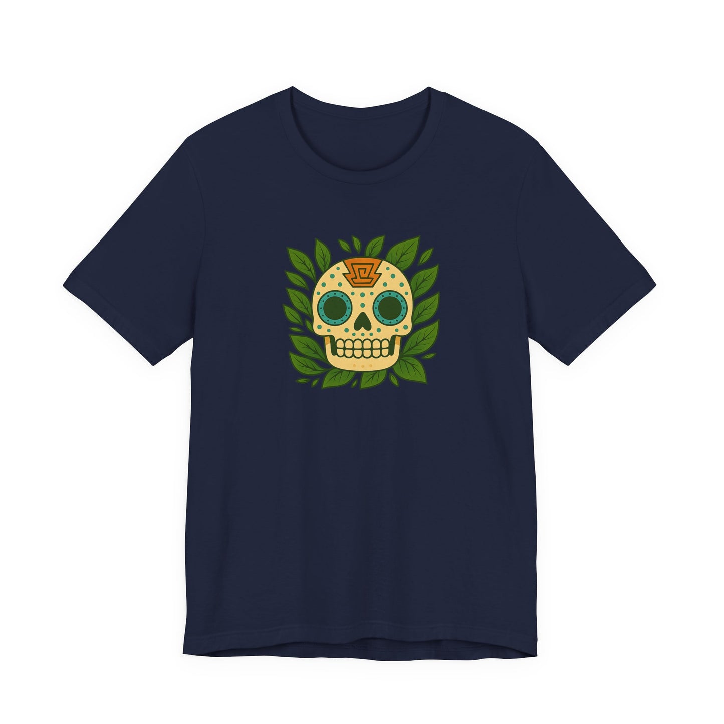 Aztec Skull – Unisex T-Shirt [Bold Tribal Nature Design]