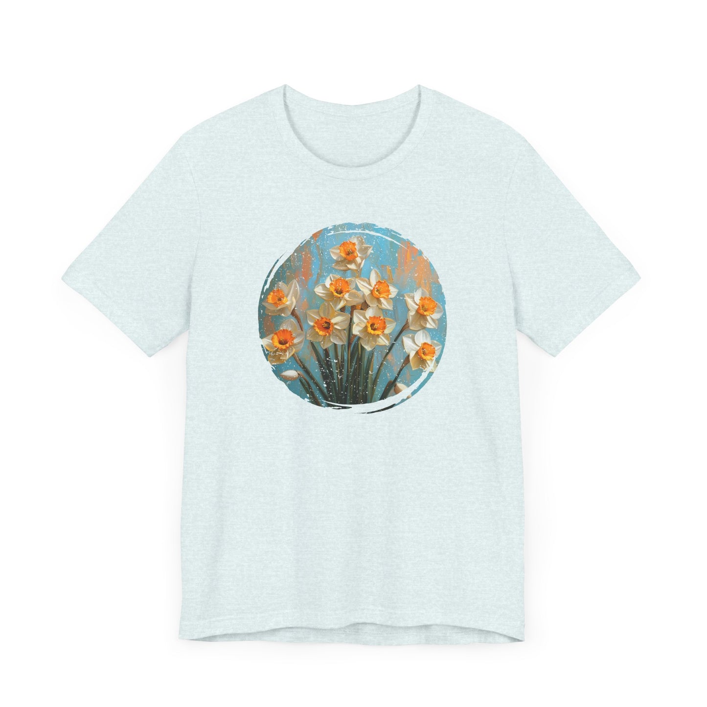 Vintage Daffodil Bloom - T-Shirt [TIMELESS FLORAL BEAUTY!]