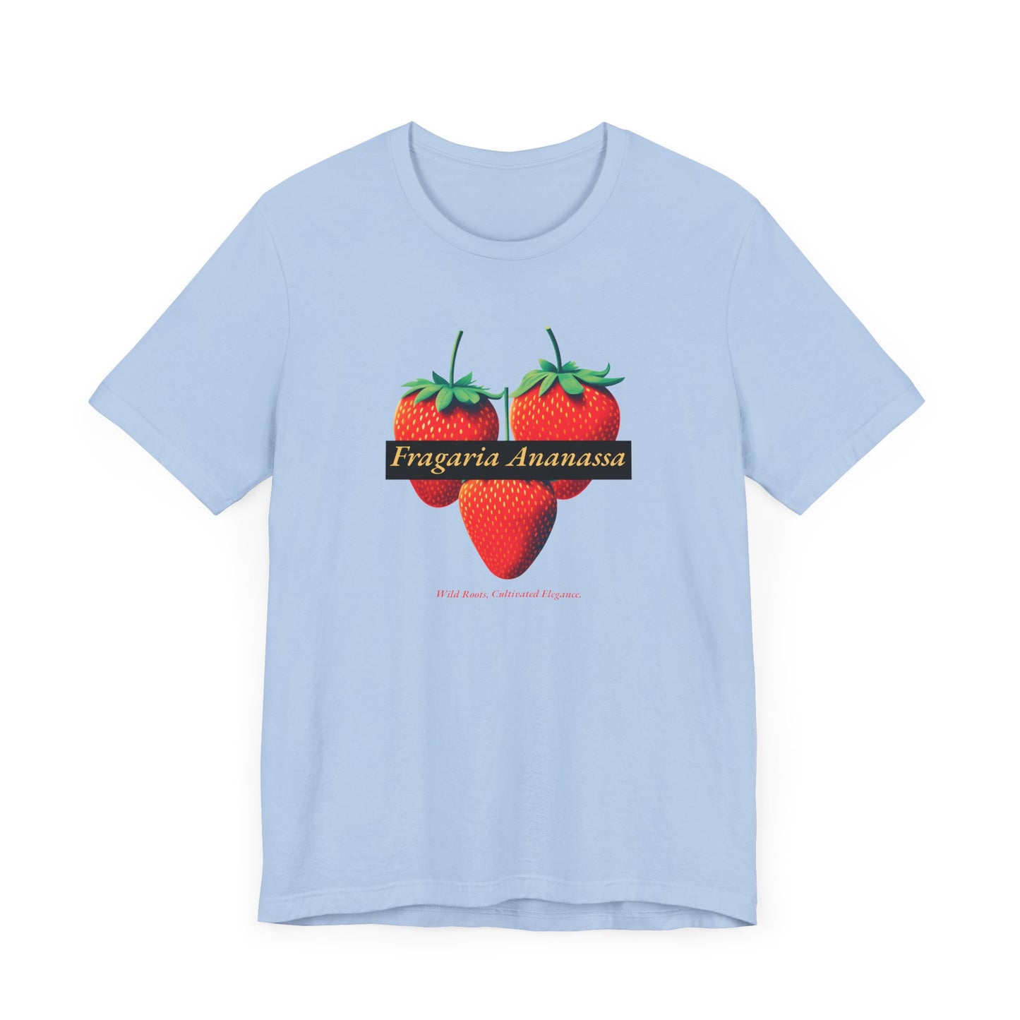 Fragaria Ananassa - T-Shirt [VINTAGE BOTANICAL CHARM]