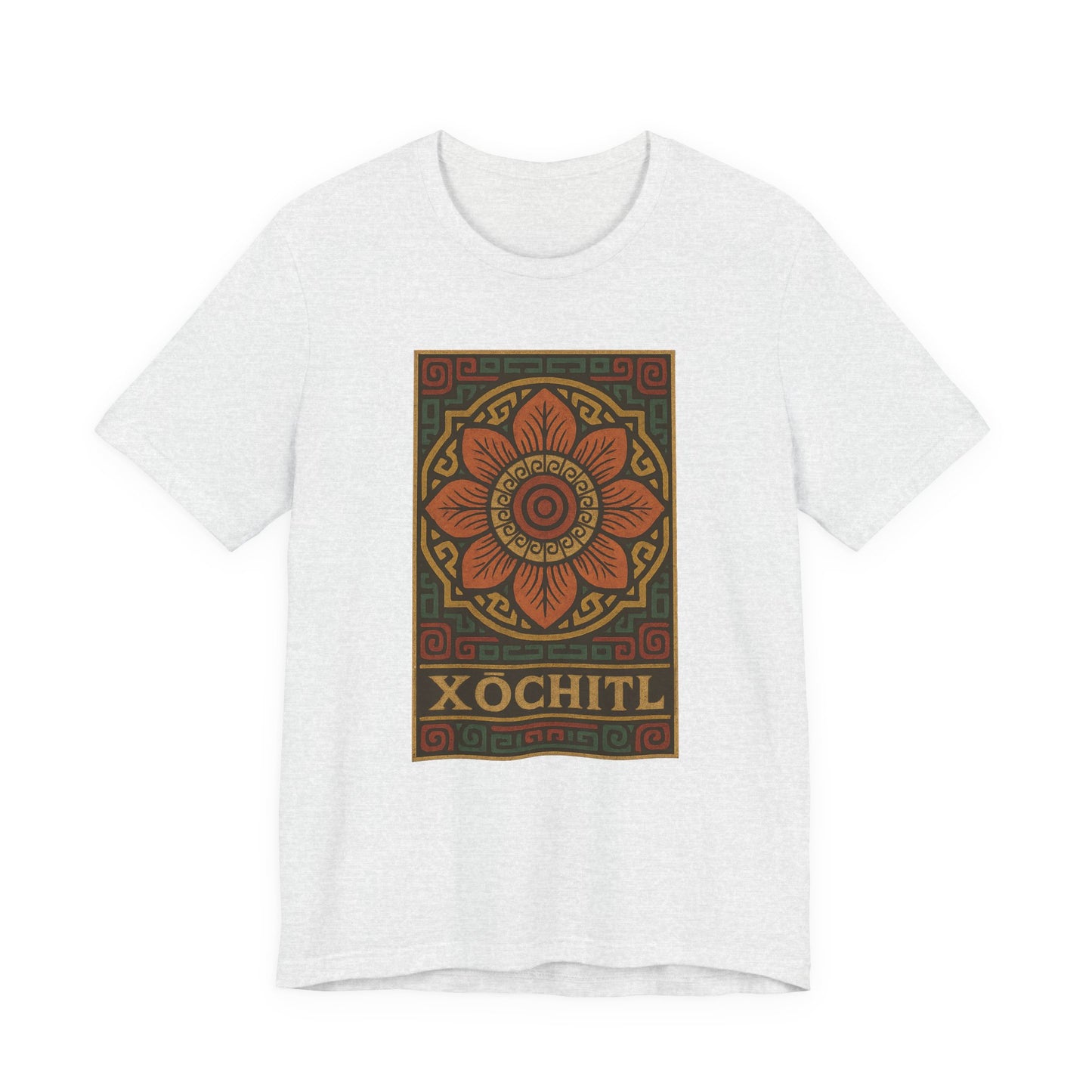 Xochitl – Unisex T-Shirt [Bold Aztec-Inspired Design]