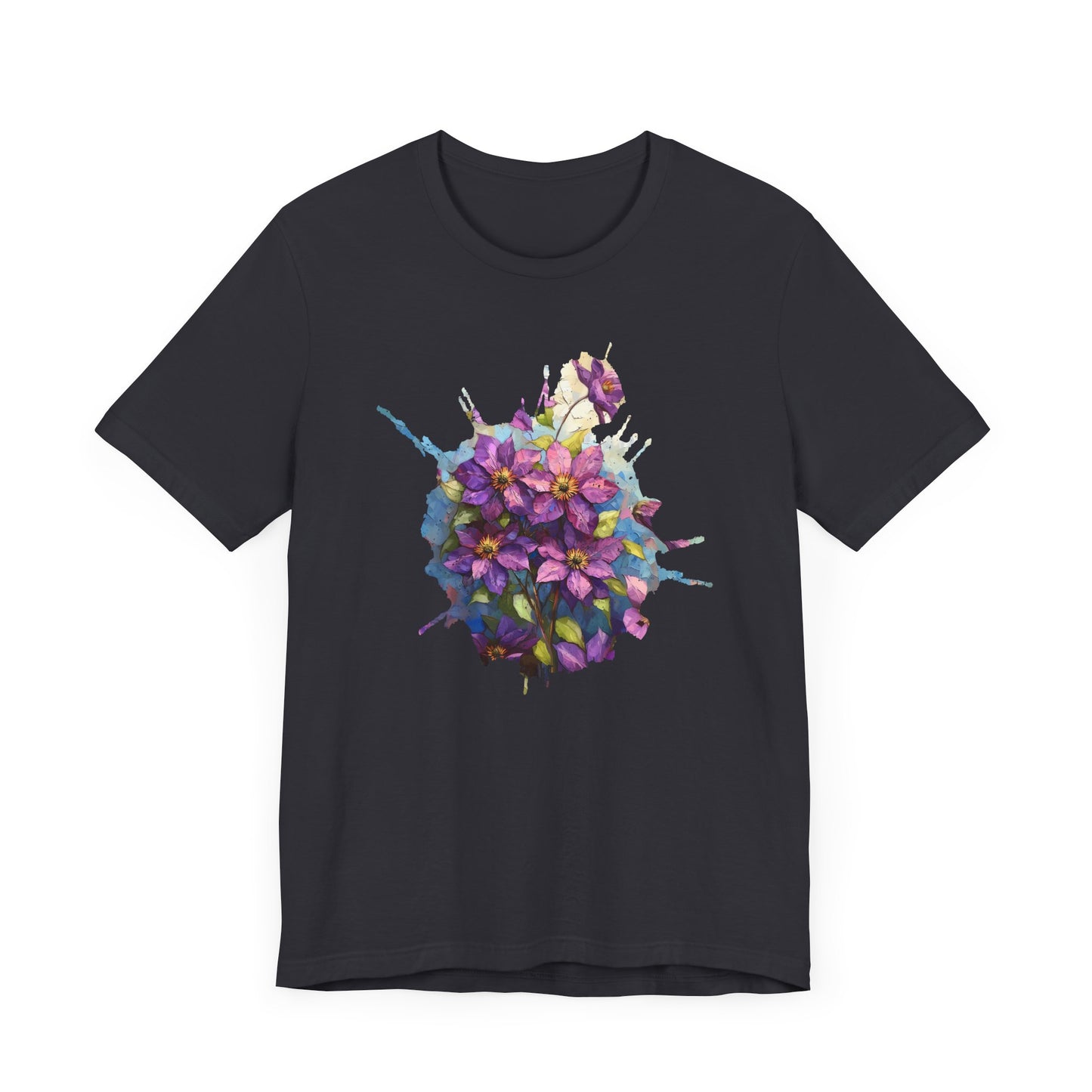 Enchanted Vines Clematis - T-Shirt [NATURE MEETS ART]