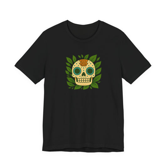 Aztec Skull – Unisex T-Shirt [Bold Tribal Nature Design]