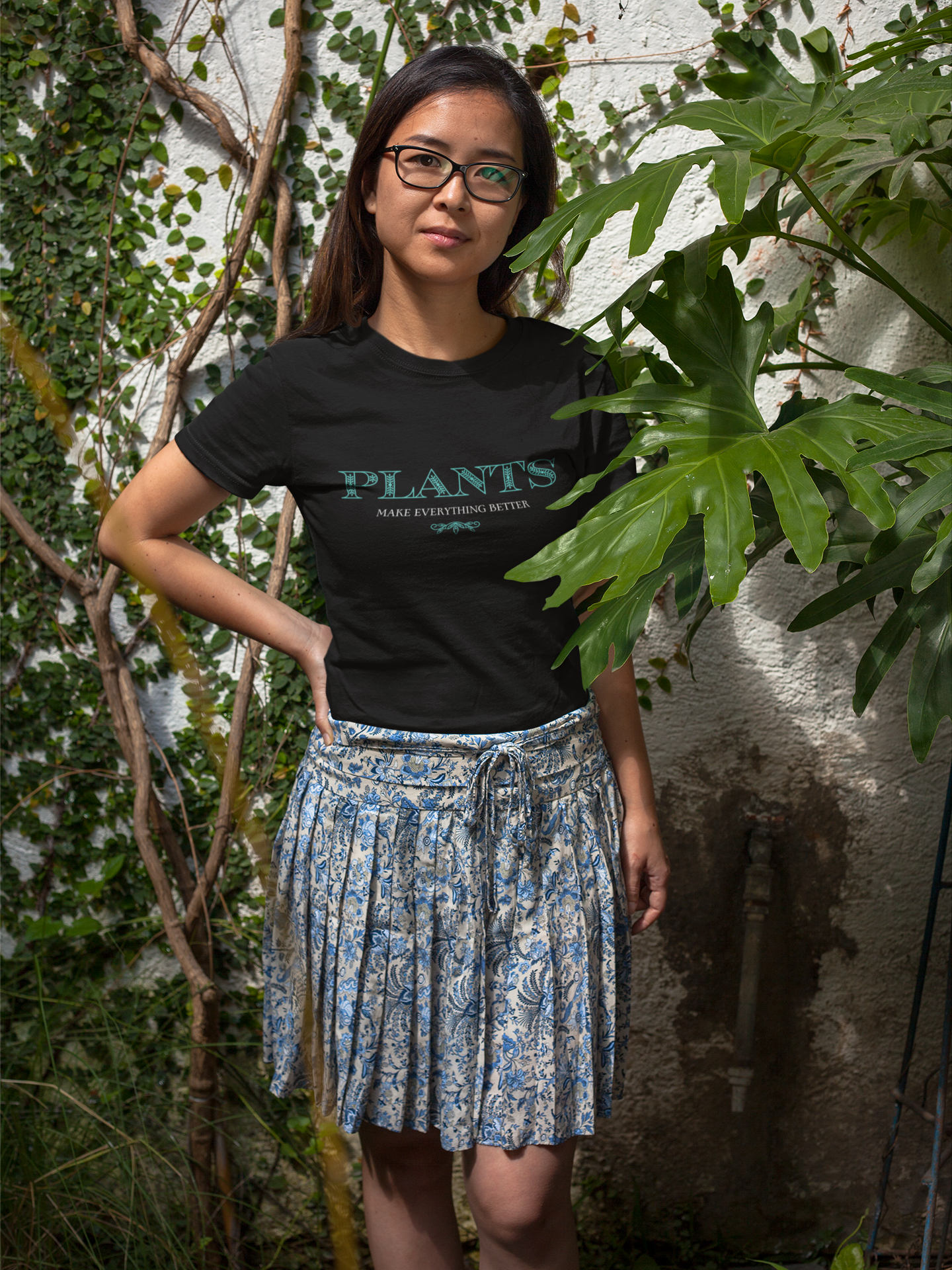 Plants Make Everything Better - Unisex T-Shirt [ELEGANT & TIMELESS GREENERY LOVE]