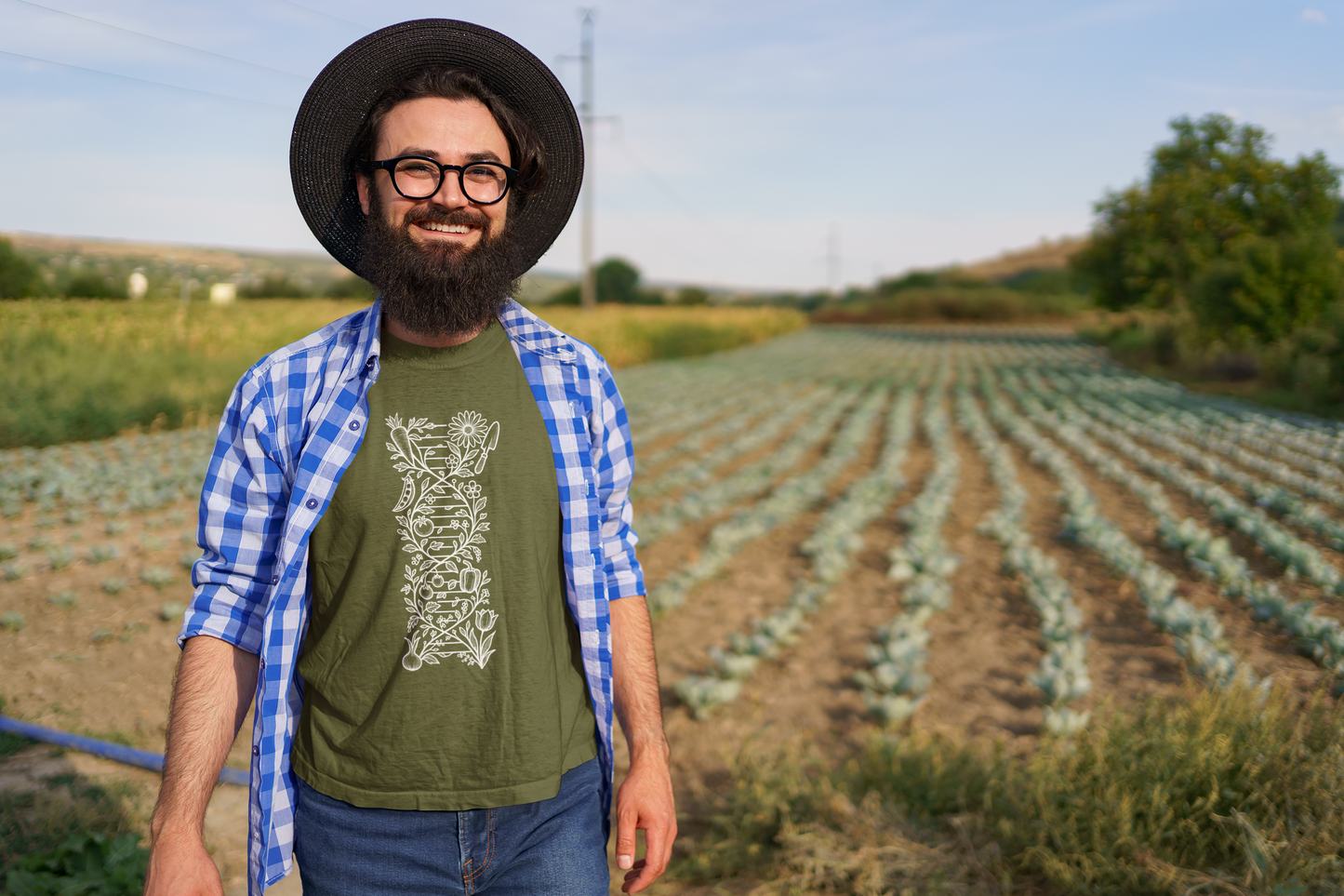 Garden DNA – Unisex T-Shirt [Nature in Your Genes]