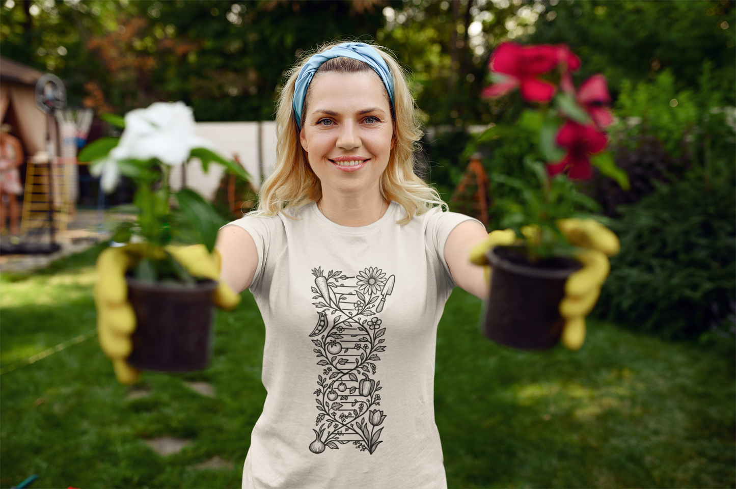 Garden DNA – Unisex T-Shirt [Nature in Your Genes]