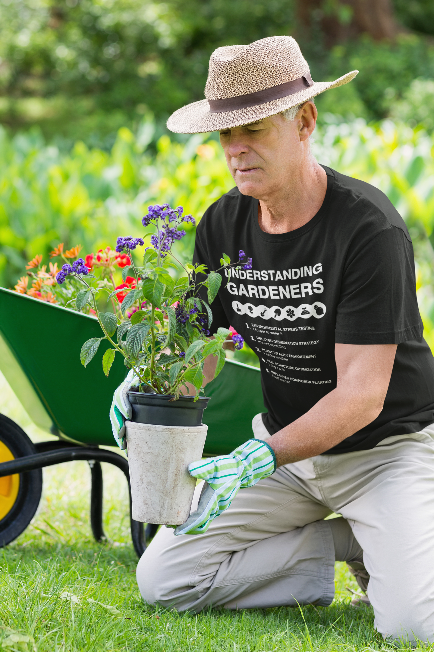 Understanding Gardeners - Unisex T-Shirt [A FUNNY GUIDE TO GREEN THUMBS]